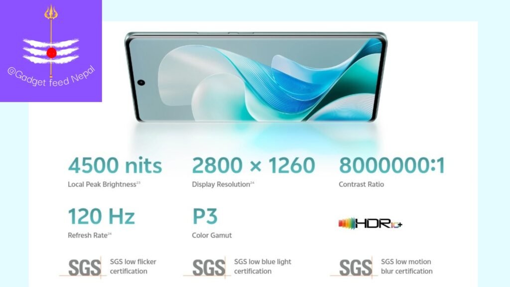 Vivo V40 Pro display